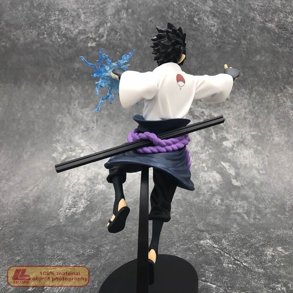 Anime ninja Shippuden Uchiha Sasuke Chidori action PVC Figure Statue Toy  Gift