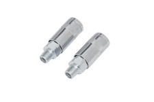 4 x Air Line Fittings Hose Compressor Coupler Connector 1/4" BSP (2 x M + 2x F)