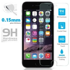 2x 0.15mm Premium Temper Glass Screen protector for Apple iPhone 8 8 plus