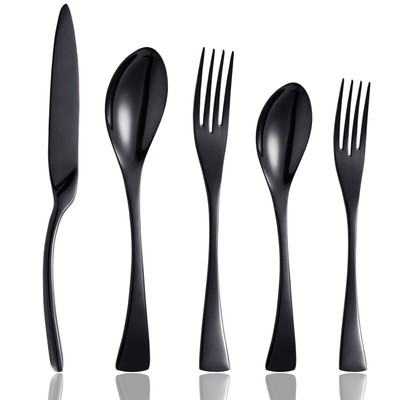 Locci 20 Pcs Silverware  4 Stainless Steel Flatware Cutlery Utensil Kitchen