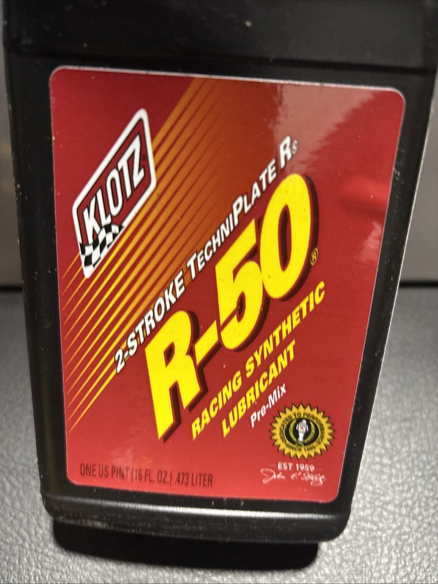 Klotz KL-102 R50 Techniplate PreMix 2-Stroke Oil Racing Lubricant