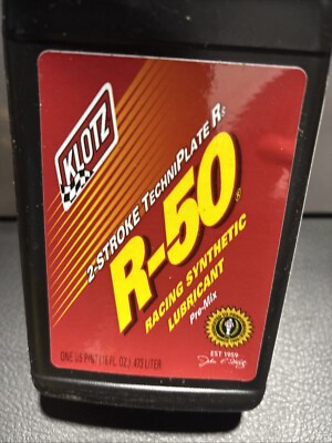 Klotz KL-102 R50 Techniplate PreMix 2-Stroke Oil Racing Lubricant