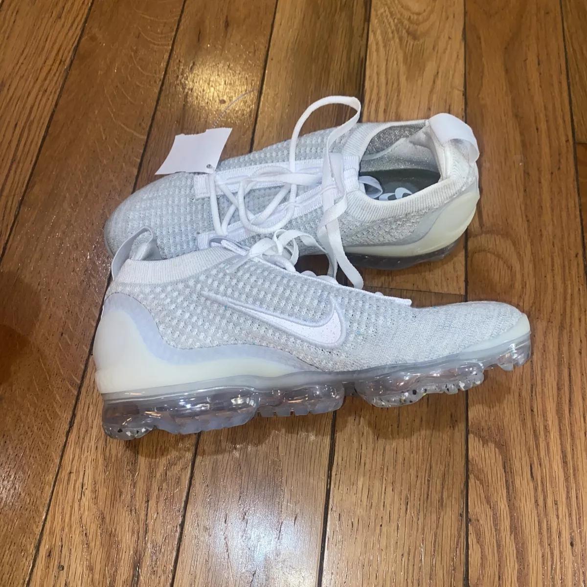 Vapormax white top pure platinum