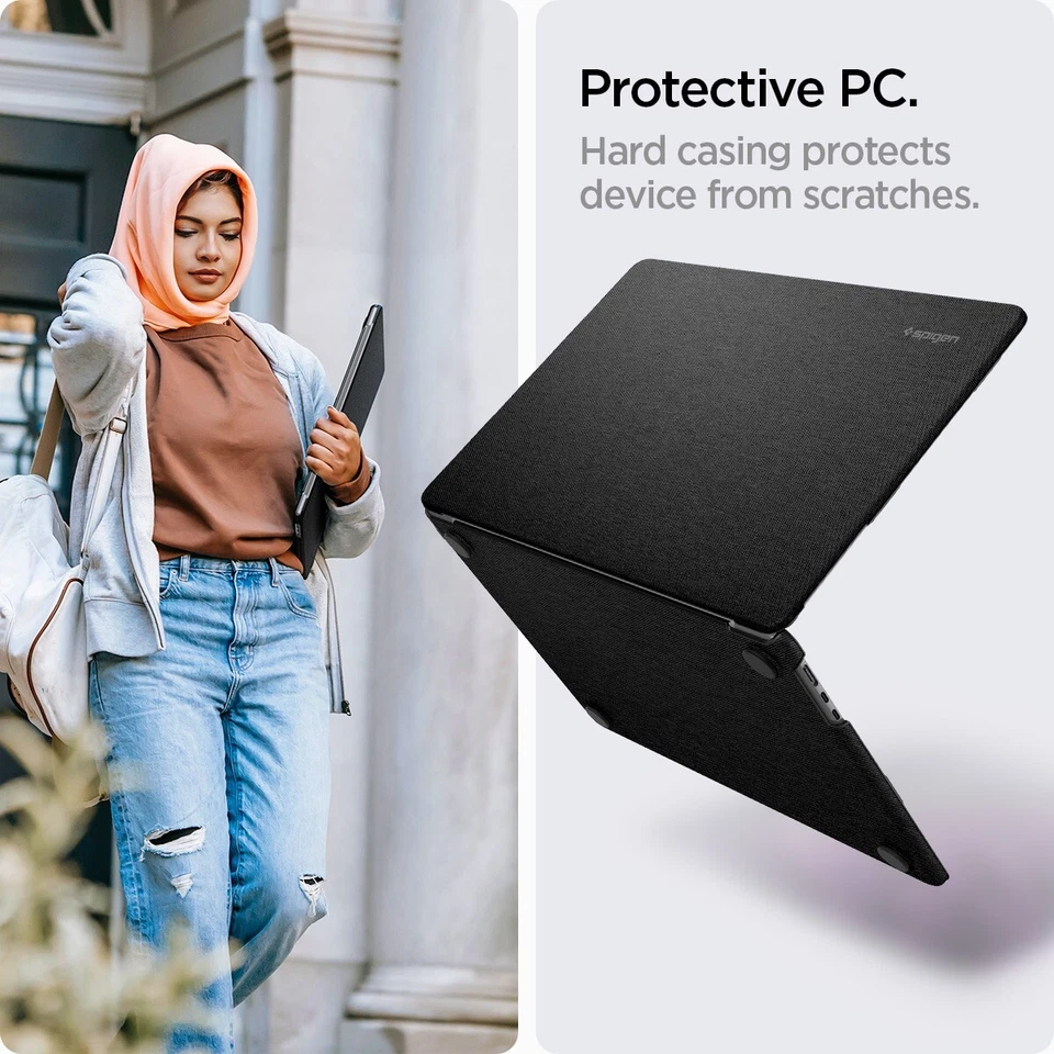 Funda Spigen [Urban Fit] para MacBook Air 15" (M3, 2024) / (M2, 2023) Foto 4 de 4