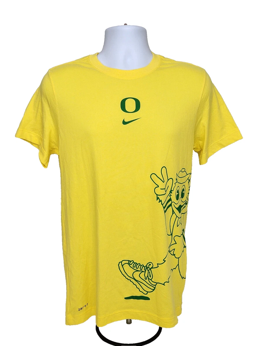 T-shirt graphique vintage des Oregon Ducks – Style sport universitaire | Taille L