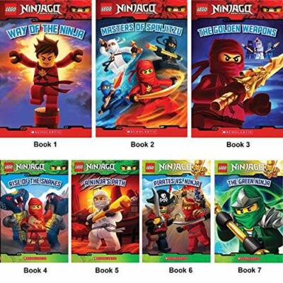 1- Book Stories Lego Ninjago a Ninja1s Path and Rise of the Snakes GOOD 