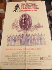 Paul Newman Robert Redford Butch Cassidy 1969 1-Sheet Movie Poster N2507