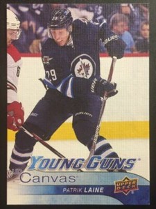 2016-17 Patrik Laine Young Guns Canvas UD Series One C106 Winnipeg Jets