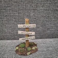 Tabletop Zubehör Wegweiser Herr der Ringe DnD D&D Wargaming Diorama Modellbau