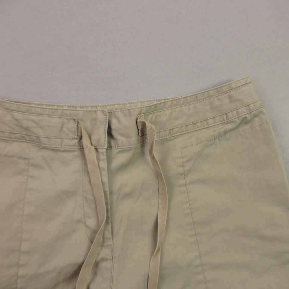Pantalones Cortos Jill Para Mujer 6 Ligeros Exterior Chino Bolsillos Informales Beige Elastizados Foto 2 de 4