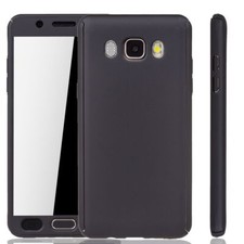 Phone Case Protection For Samsung Galaxy J5 (2016) Cover Screen Protector Black