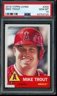 2019 Topps Living Set #200 Mike Trout PSA 10 Gem Mint Card 43753725