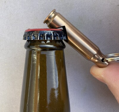 Upcycled Bullet Bottle Opener – Personalised Wedding Gift, Best Man Engraving