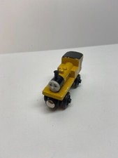 Vintage 2002 Thomas Friends Wooden Railway Yellow And Black Duncan Engine