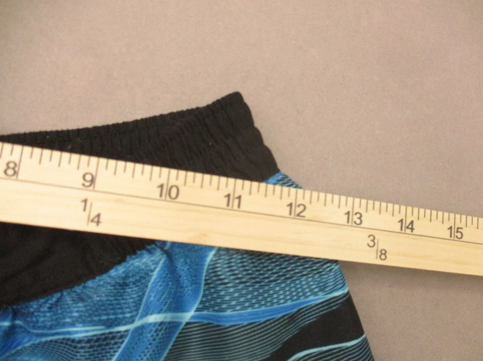 ADIDAS Size M Boys Stretch Waist Drawstring Pocket Lined Swimming Shorts 271 - Image 3 of 4