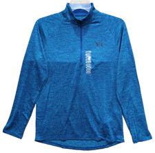 NEW Under Armour Men's UA Tech 2.0 1/2 Zip Mens Medium Active Top Blue T12