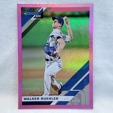 2019 Donruss Pink #133 Walker Buehler Los Angeles Dodgers