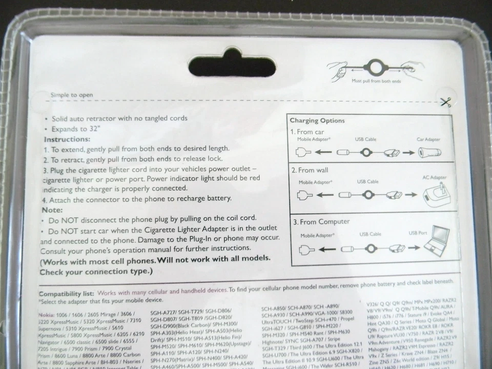 Universal Phone CHARGER Philips - LG Samsung Micro & Mini USB Nokia Blackberry - Image 4 of 4