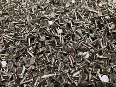 Teppich Schnitt Heftklammern gebläut 13 mm 1/2'' sortiert fein verbessert Polsterstoff Nagel
