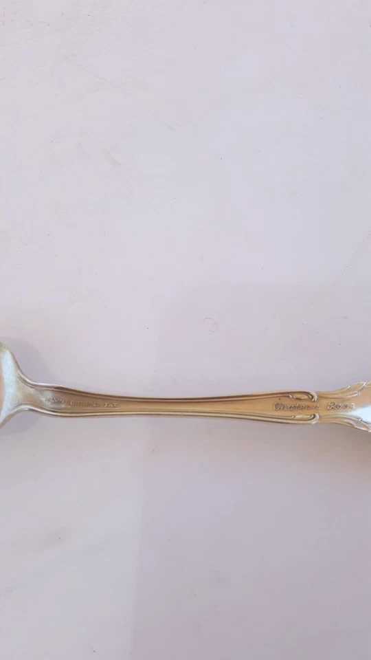 Tenedores de ensalada de rosas para castillo cubiertos Alvin Sterling Foto 2 de 2