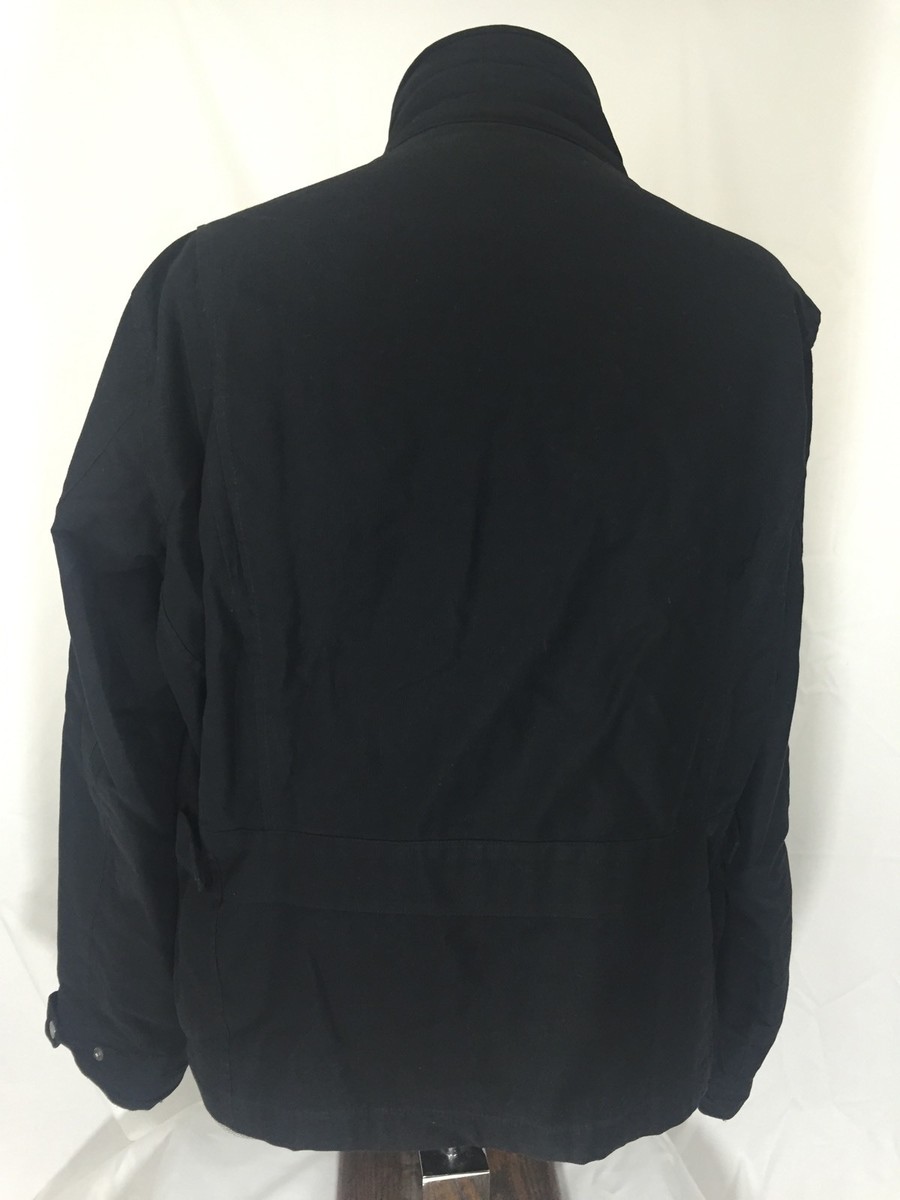 ジャケット・アウター Polo Ralph Lauren Leather Jacket Black SOFT Ralph Lauren Leather Jacket Black Moto Biker POLO