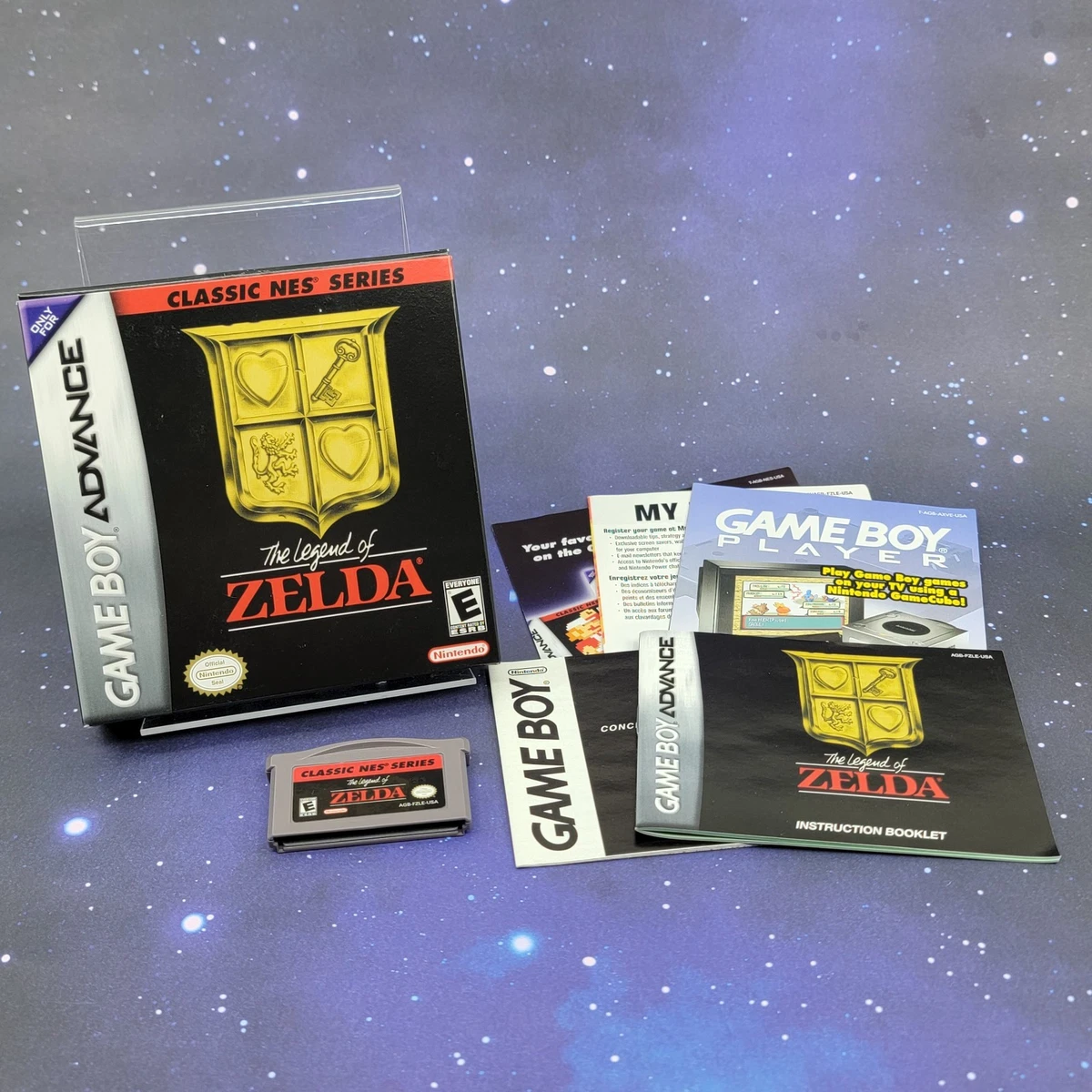 Zelda NES Classics - Gameboy Advance GBA - Version PAL Euro (FR) - Complet CIB - Bon état