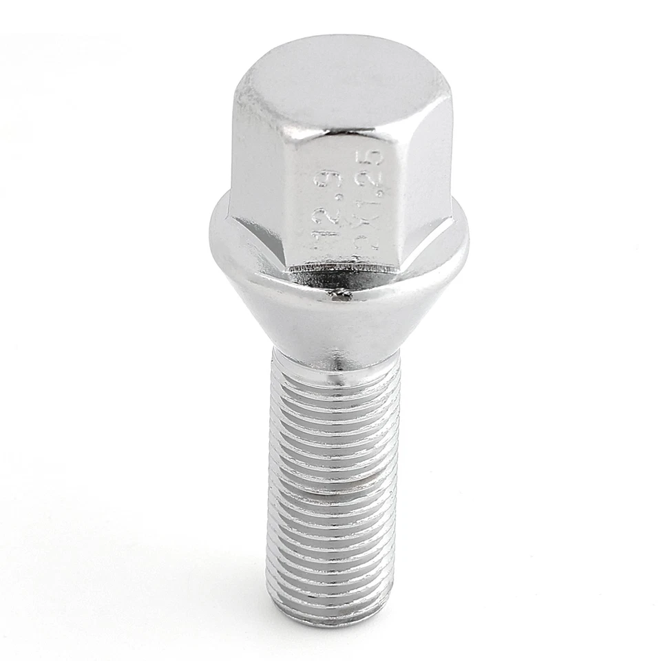 20x Car Wheel Bolts Lug Nut Stud M12x1.25 For Dodge Dart Jeep Cherokee Fiat 500X — 第 4/4 张图片