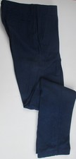 LANDS END Deep Sea Navy Iron Knee Cadet Pants Boys 18  NEW 