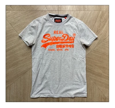T shirt Gris Medium Super Dry Japan - Photo 1/4
