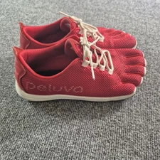Peluva Shoes Womens Size 9.5 Red Strand Sport Barefoot Trainer PFWW30102