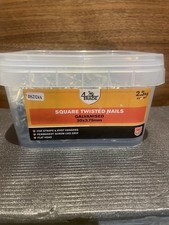 Timco - Square Twist Nails - Galvanised (Size 30 x 3.75 - 2.5 Kilograms)