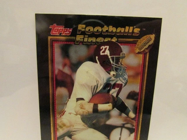 1992 Finest - #43 - Tommy Vardell - Cleveland Browns - Image 2 of 4