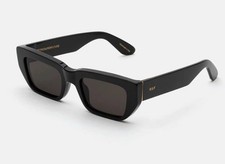 Retrosuperfuture RA Sunglasses Black Frame Black Lens Unisex NWT New Authentic