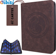 Raccoglitore Carte Collezionabili 612 Tasche – Album Portaoggetti Senza Anelli i