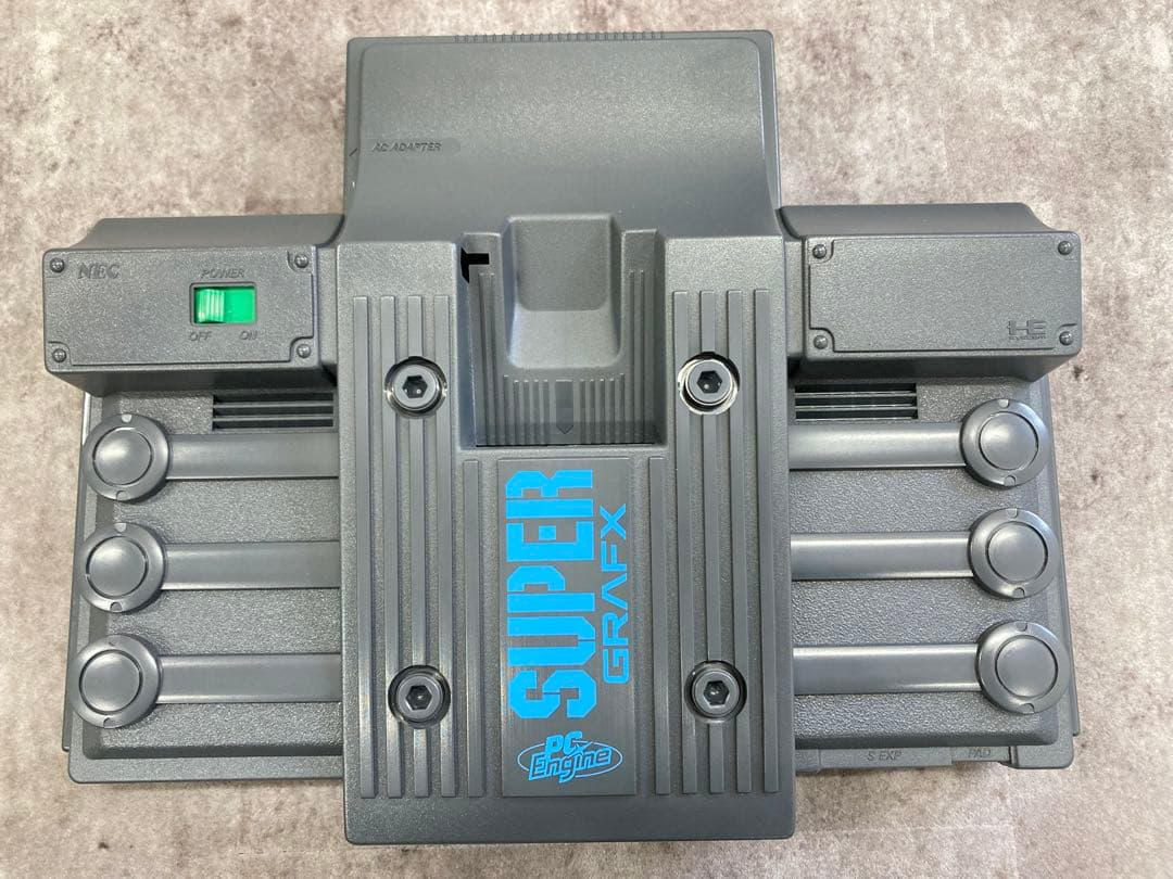 NEC PC Engine SuperGrafx PI-TG4 Console w/ Controller AC Adapter