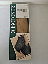 Vintage Isotoner Stretch Classic Gloves Brown Thinsulate Lined One Size NIB 2007