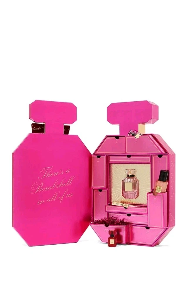 NUEVO 2025 Victoria’s Secret Bombshell Deluxe Set Calendario de Adviento 12 Piezas Sellado Foto 4 de 4