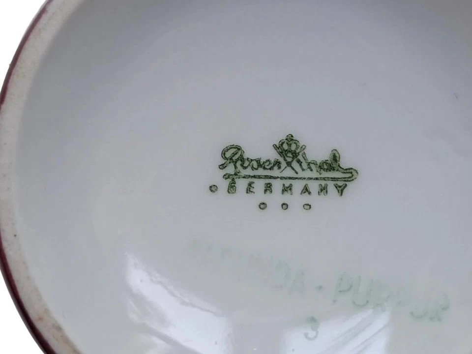 Rosenthal Espressotasse Untertasse Modern Rot Porzellan 200ml - Bild 3 von 3