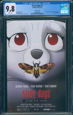 Stray Dogs #1 CGC 9.8 Silence of the Lambs Movie Poster Homage Cover Image 2021