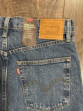Levi's Ribcage Straight Ankle Jeans Womens 30 x 27 Super High Rise NEW with Tags