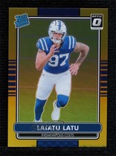 2024 Panini Donruss Optic 2014 Retro Series Gold Prizm 5/10 Laiatu Latu #13 0c3
