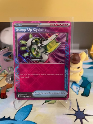 #ad #ad Pokémon TCG Prismatic Evolutions Scoop Up Cyclone 128 131 NM $1.89