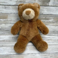 VTg 90s Build a Bear Plush Lil Cub Taffy Brown 12” Retired 