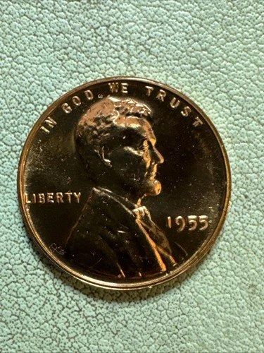 1955 Proof Lincoln Wheat Cent