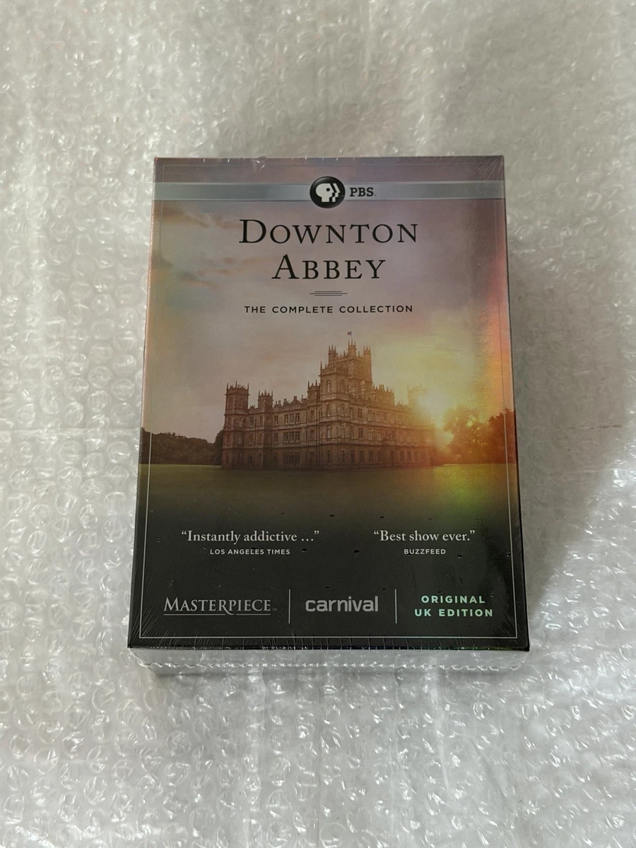 Downton Abbey Complete Series Box Set DVDs & Blu-ray Discs for