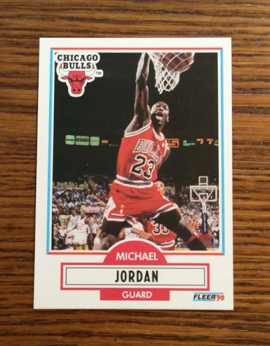 Michael Jordan 1990-91 Fleer #26 Bulls