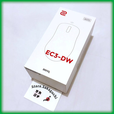 BenQ ZOWIE EC3-DW-WH White Wireless Gaming Mouse Small Right Hand 3950 Sensor