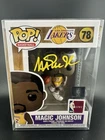 MAGIC JOHNSON Signed Funko Pop! NBA All Stars Beckett BAS Witness