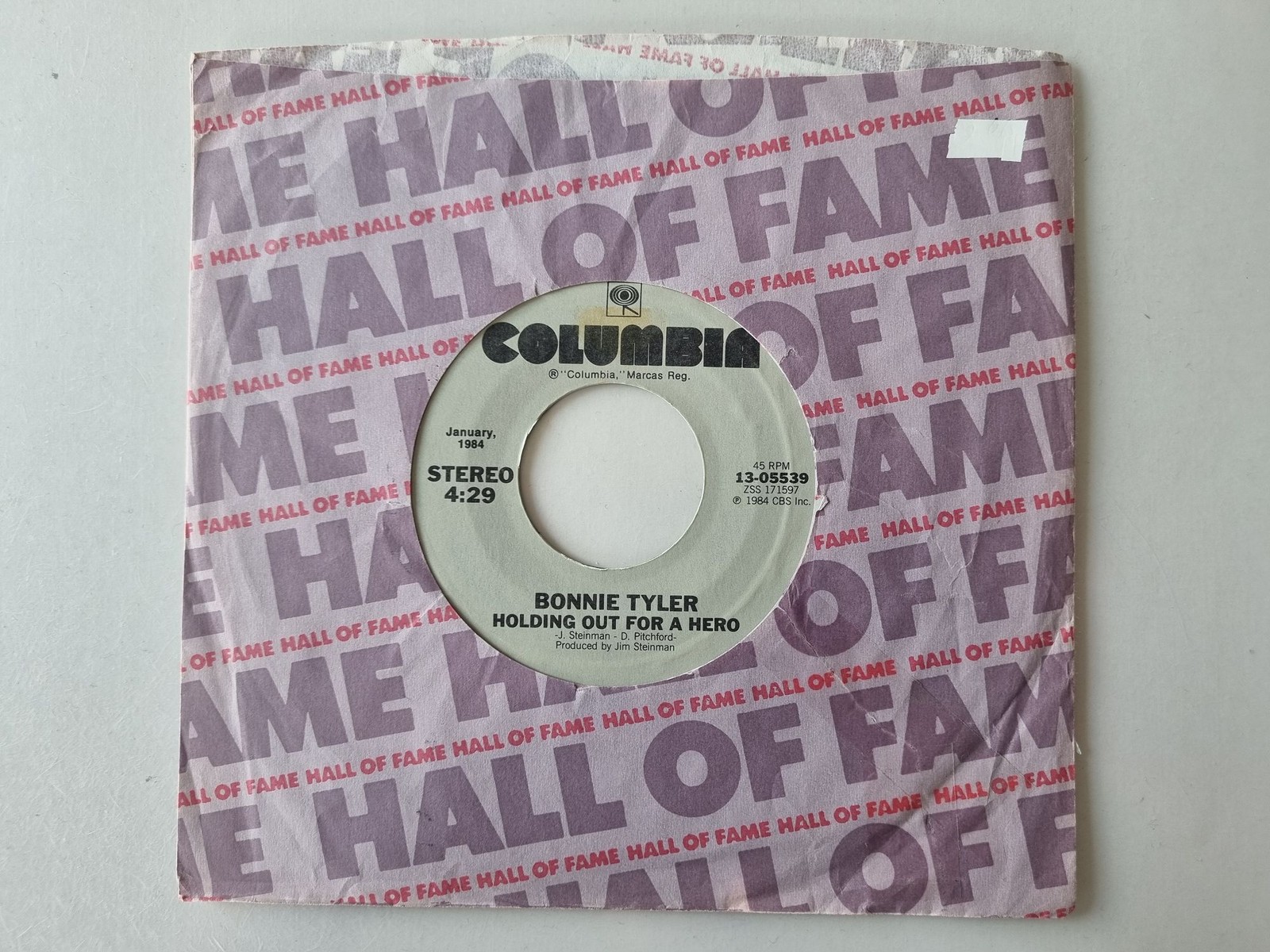 Bonnie Tyler - Total Eclipse Of The Heart / Holding Out For A Hero 7'' Vinyl US