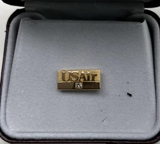 USAir US AIRWAYS 20-year Service Tie Tac Pin 1/10 10k  By OC Tanner Vtg